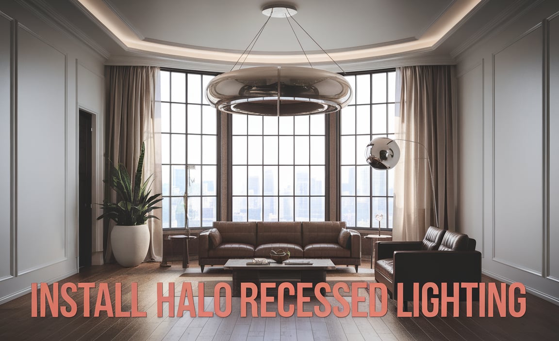 Install Halo Recessed Lighting