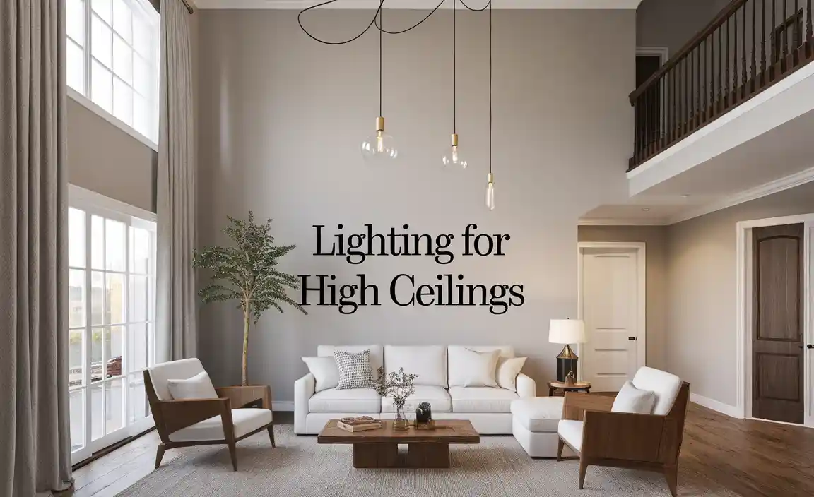 Lighting For High Ceilings