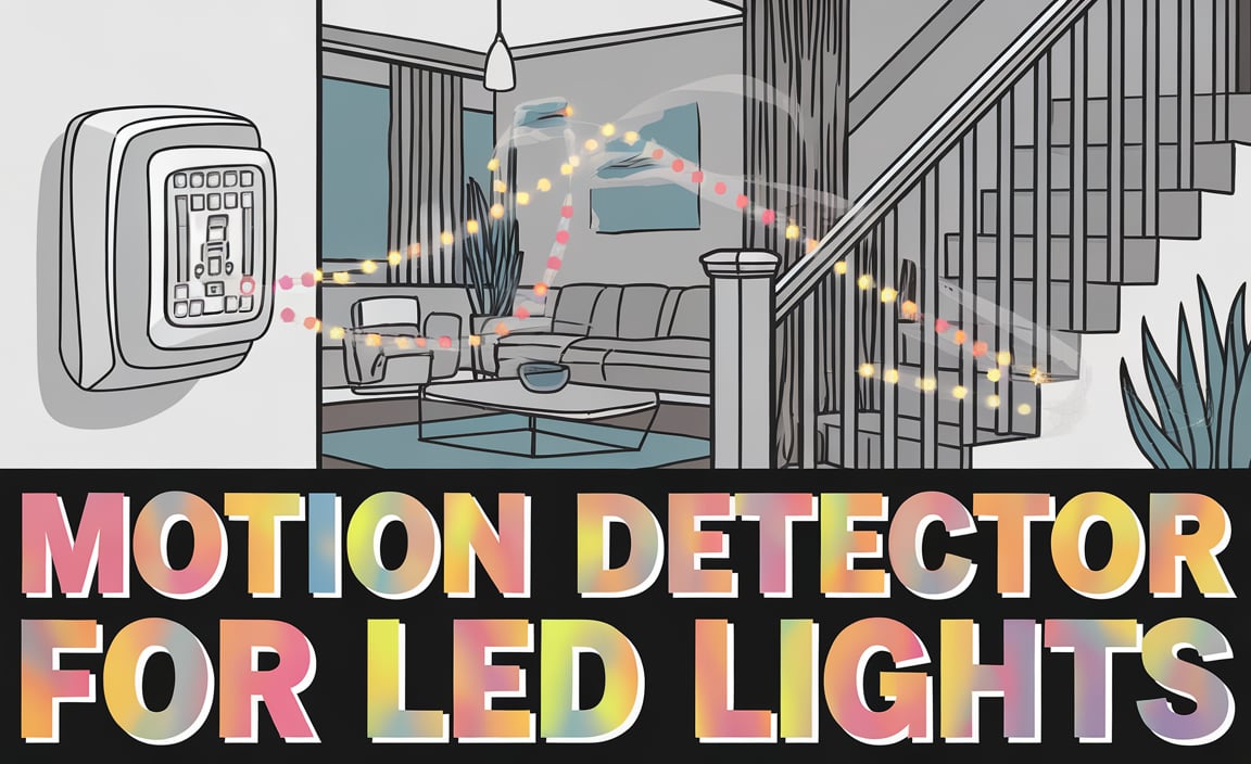 Motion Detector For Led Lights