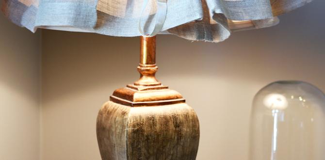 a natural lamp & shade a natural lamp & shade