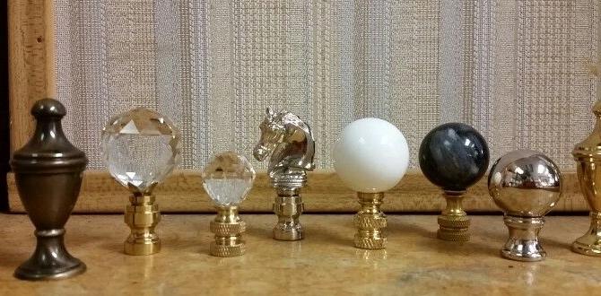 decorative finials for lamps