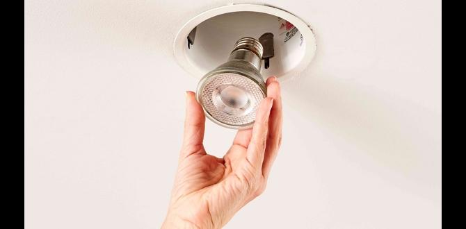 how to change a recessed light bulb