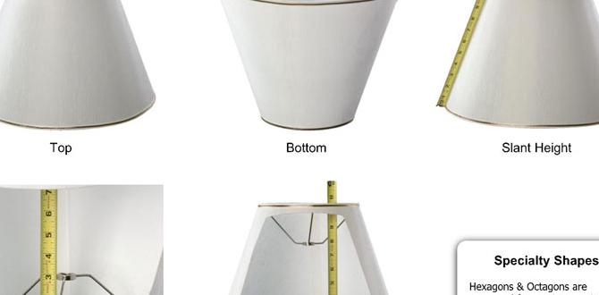 how to measure a lampshade how to measure a lampshade