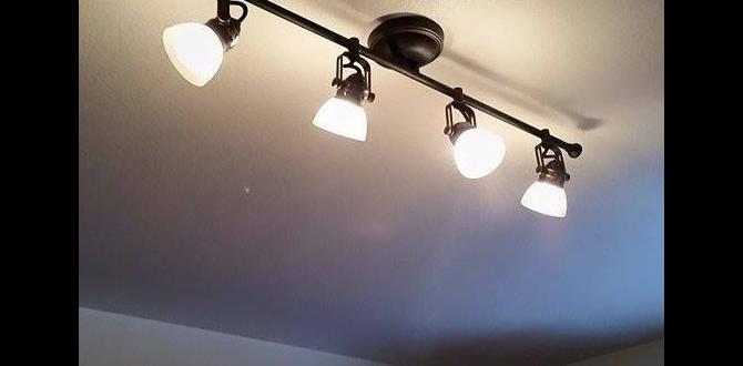 how to replace a track light