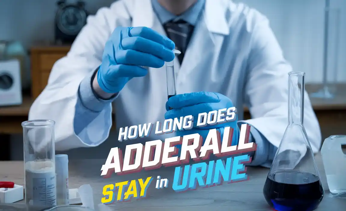 How Long Does Adderall Stay In Urine
