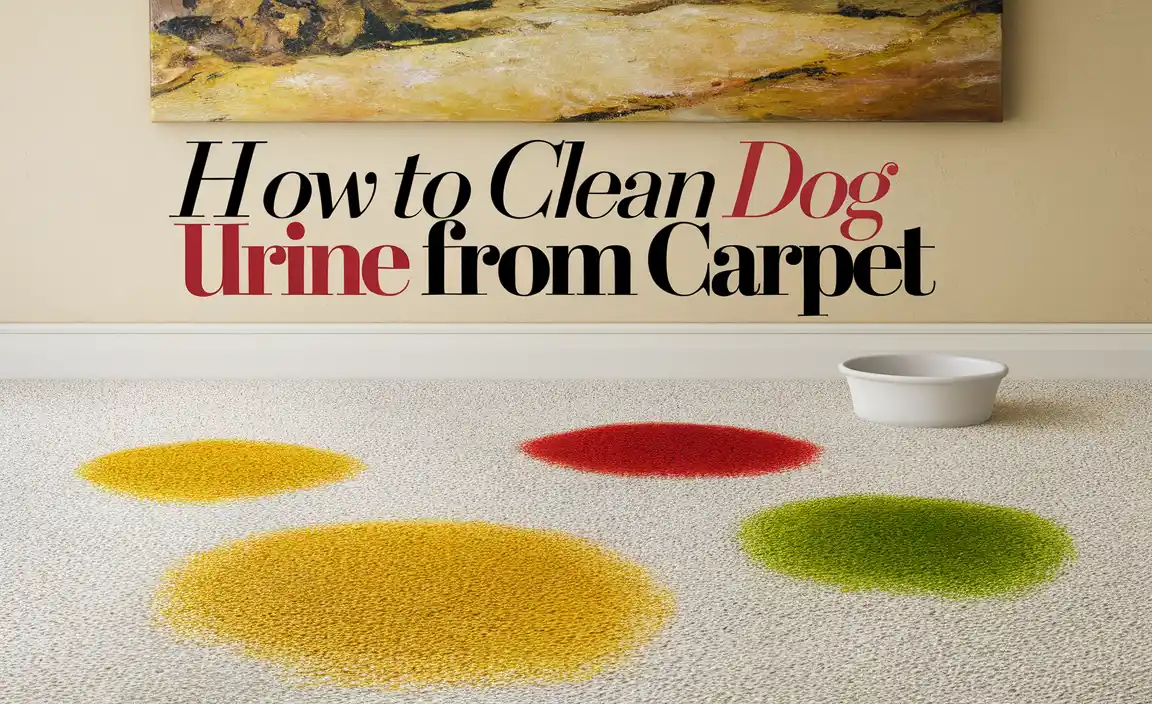 How To Clean Dog Urine From Carpet