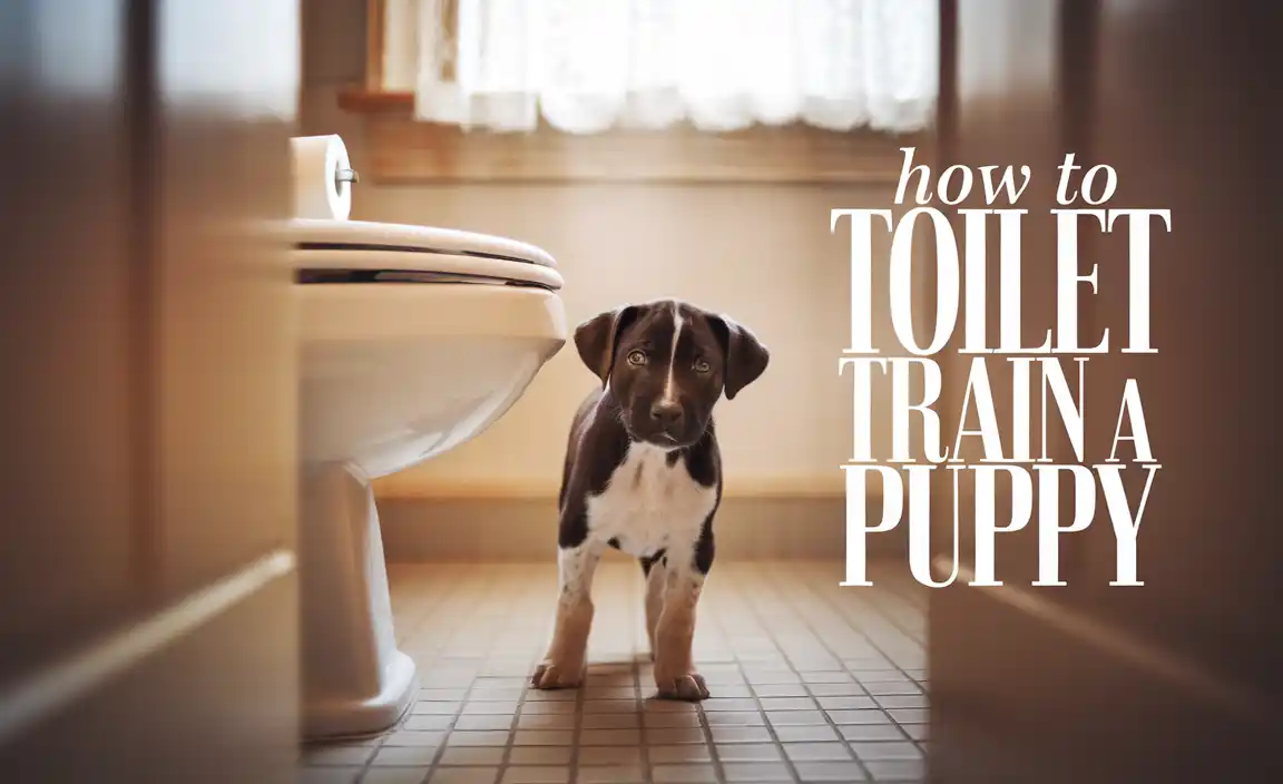 How To Toilet Train A Puppy