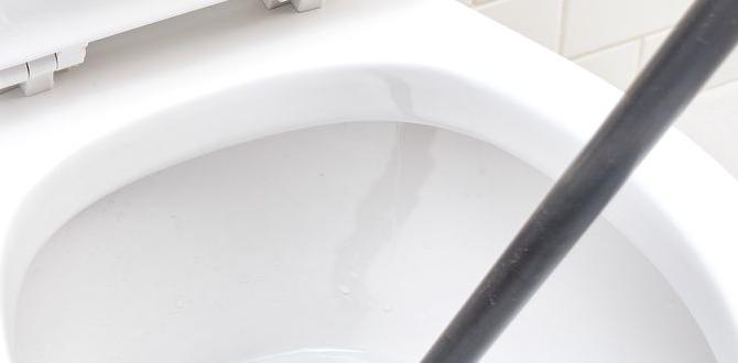 how to auger a toilet