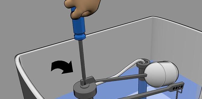 how to fix a toilet flapper that won't go down
