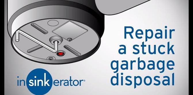 how to fix sink disposal