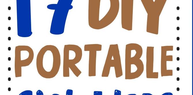 how to make a portable sink