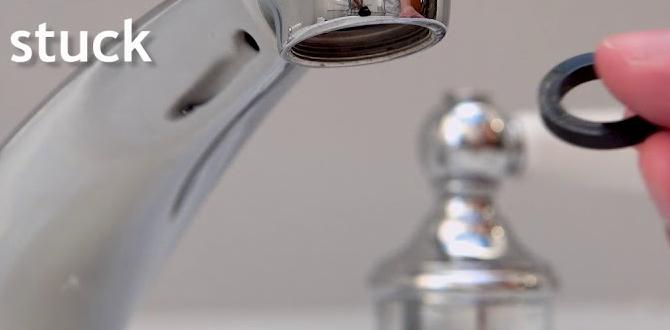 how to replace a faucet aerator how to replace a faucet aerator