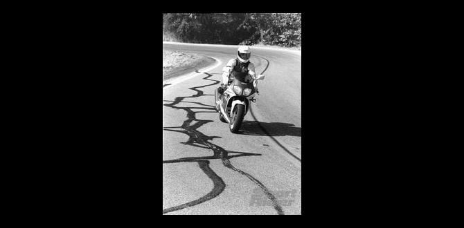 when riding over crack sealant or tar strips when riding over crack sealant or tar strips