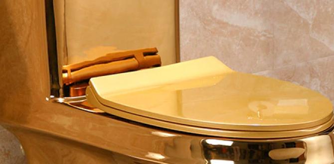 who has a gold toilet who has a gold toilet