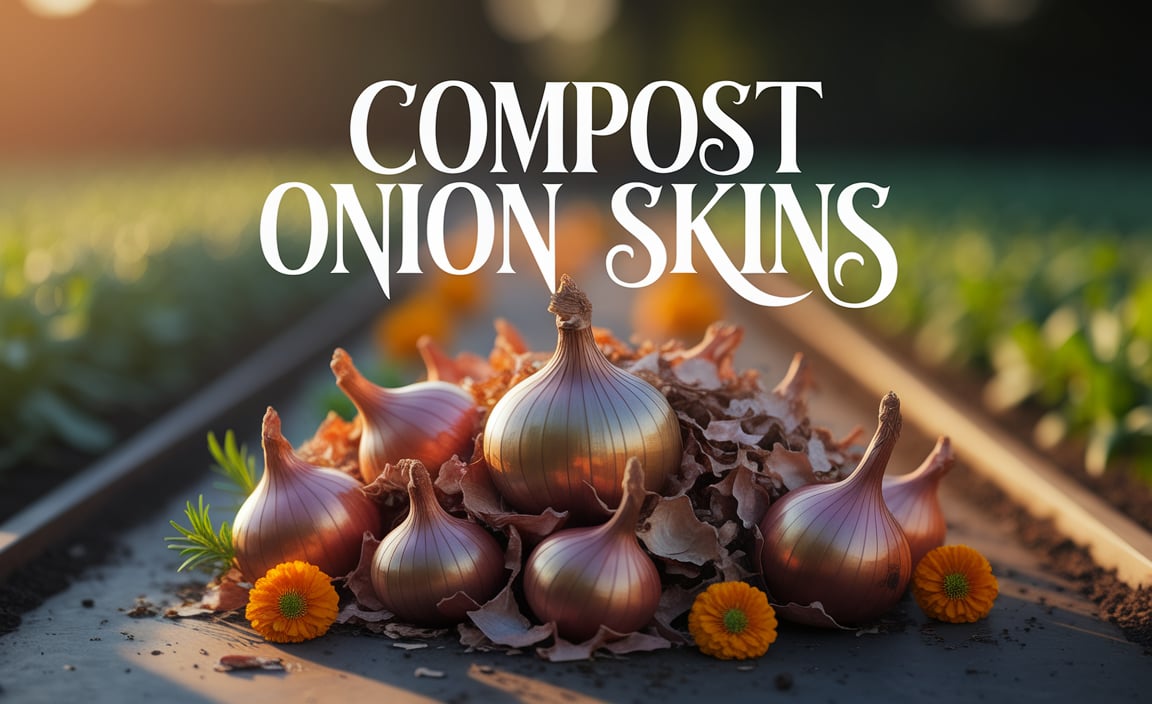 Compost Onion Skins