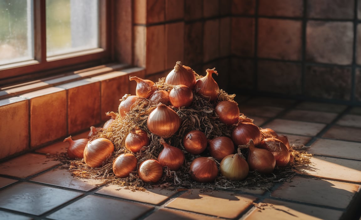 Step-by-Step - How to Compost Onion Skins Effortlessly