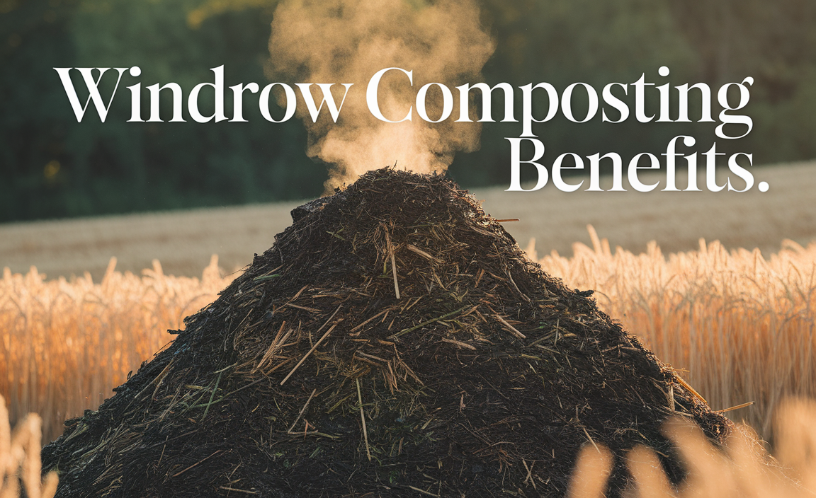 Windrow Composting Benefits