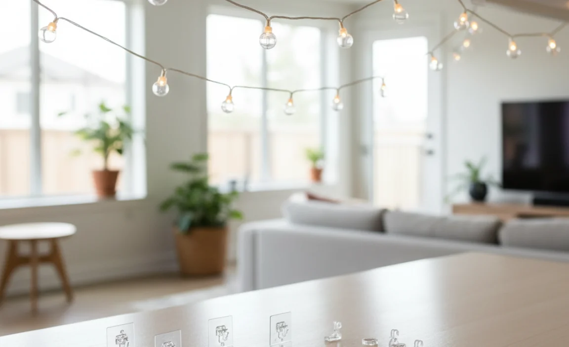 Adhesive Hooks and Clips