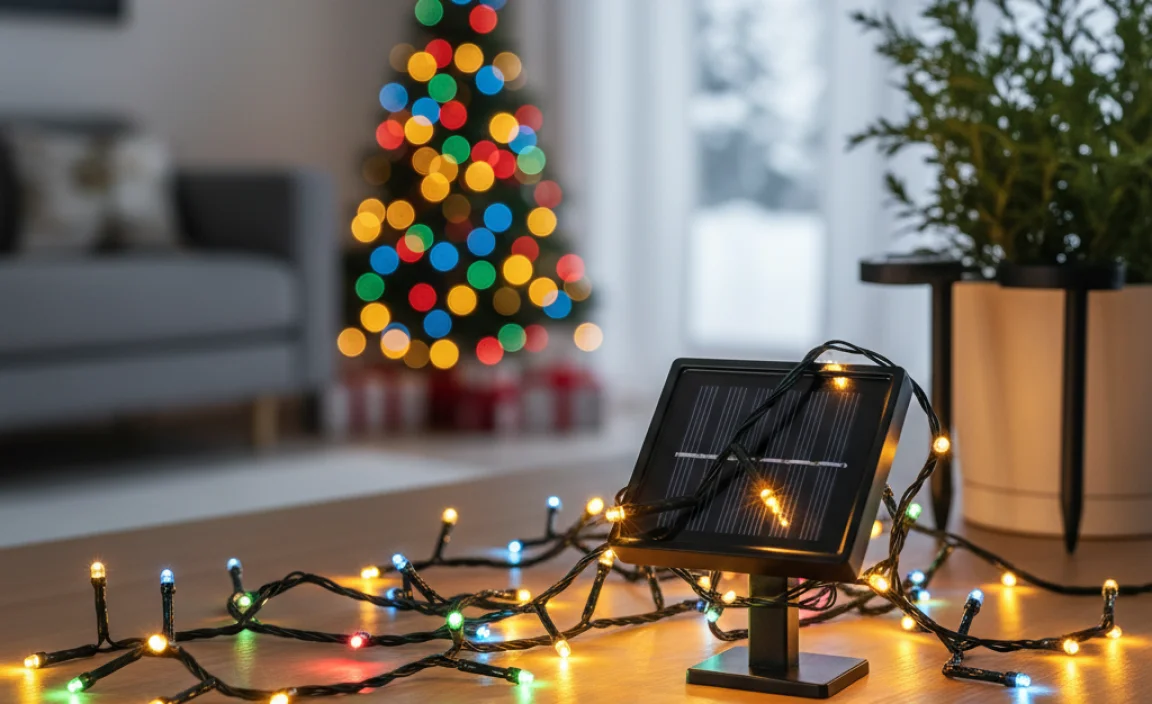 Advantages of Using Solar Christmas Lights