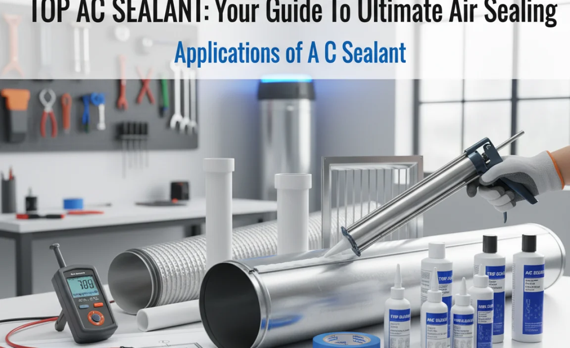 Applications of A C Sealant