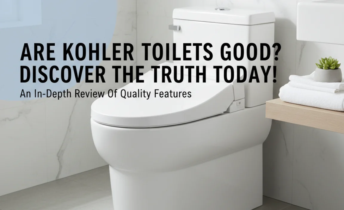 Are Kohler Toilets Good? An In-Depth Review Of Quality Features