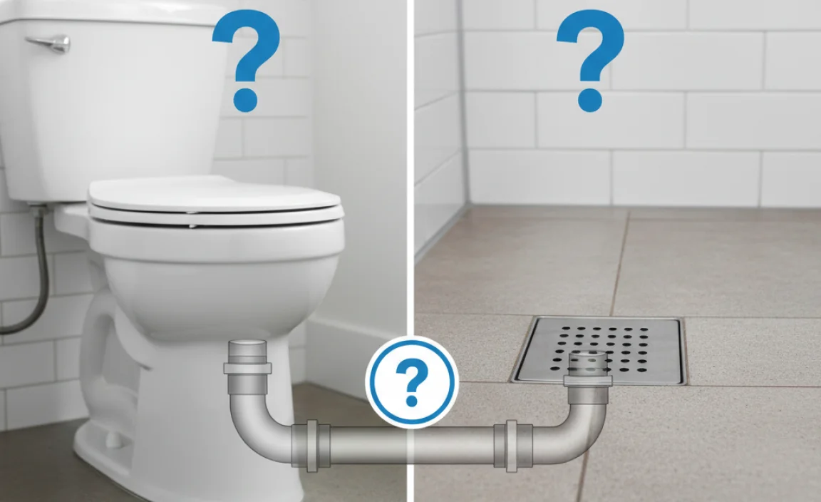 Are Toilet and Shower Drains Connected?