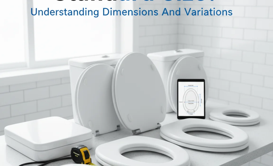 Are Toilet Seats A Standard Size? Understanding Dimensions And Variations