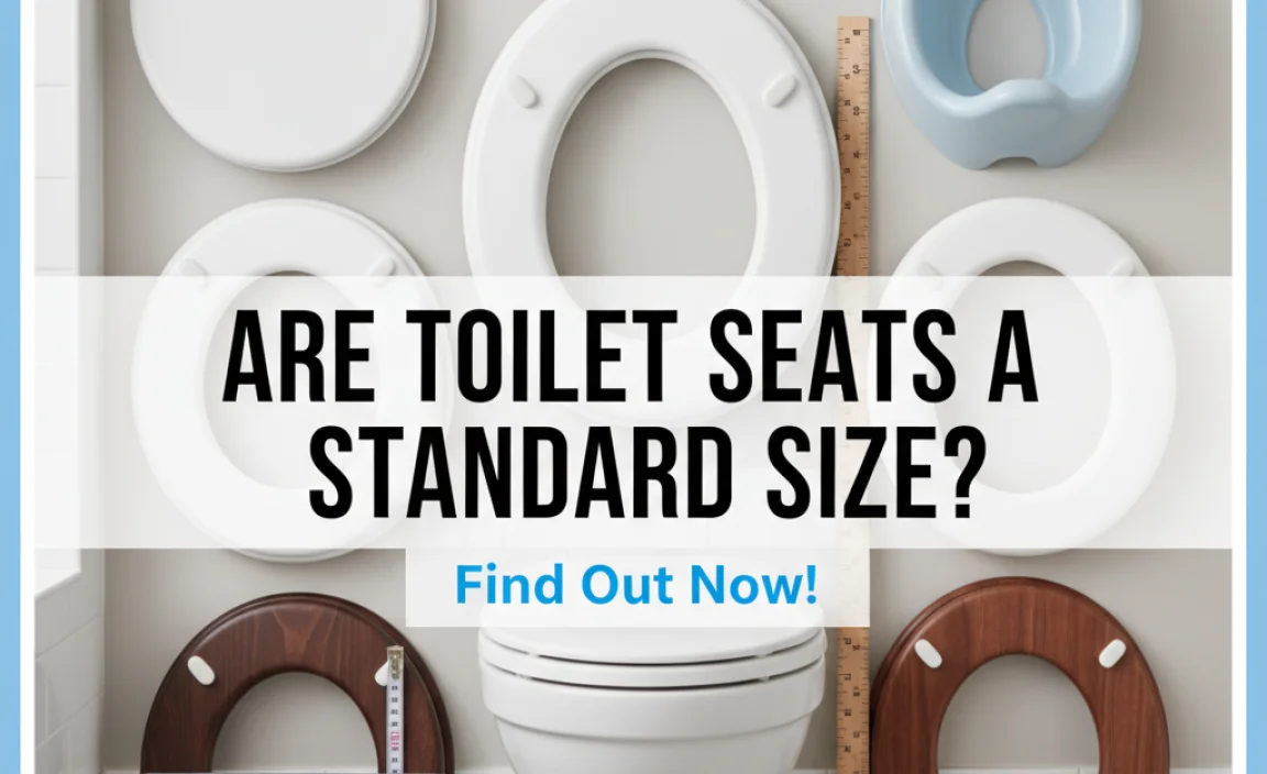 Are Toilet Seats a Standard Size?