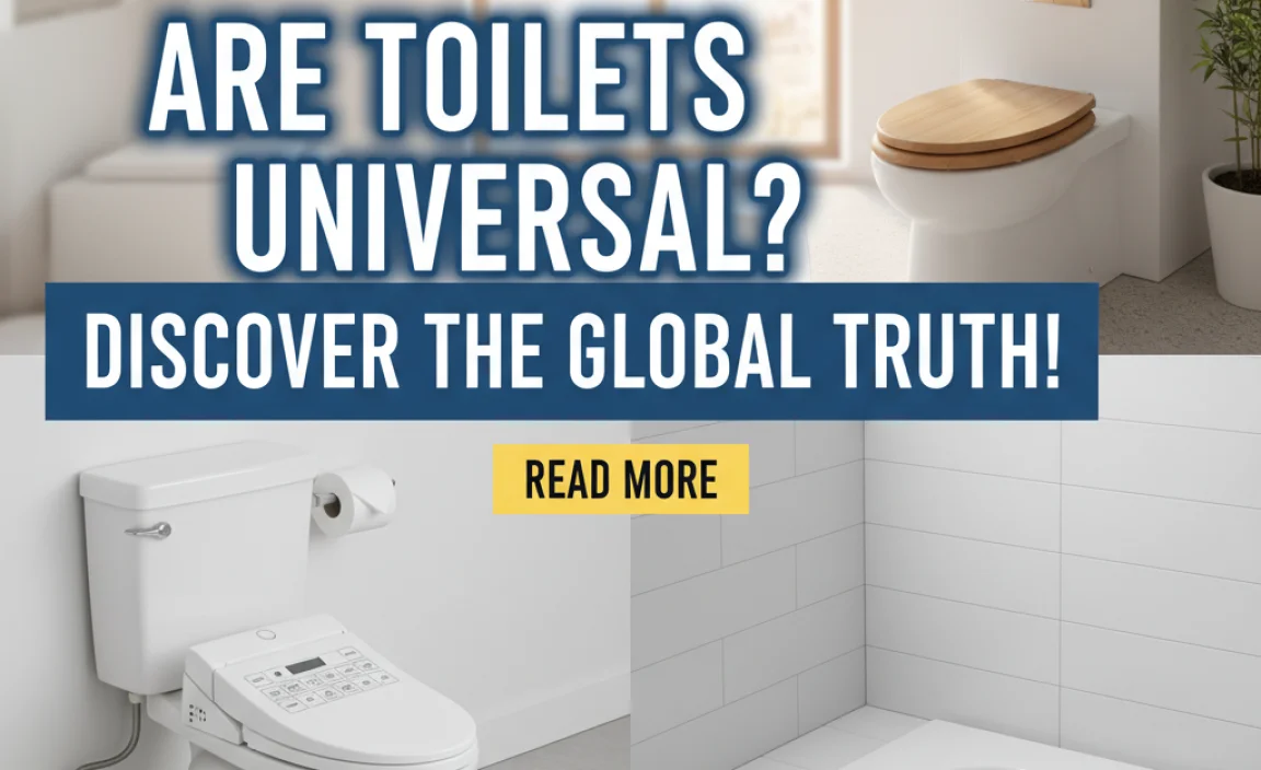 Are Toilets Universal? Discover The Global Truth!