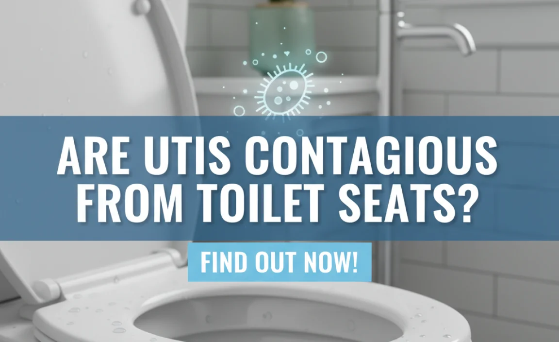 Are Utis Contagious From Toilet Seats? Find Out Now!