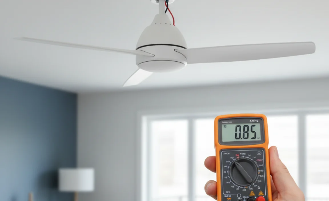 Average Amperage Draw of Ceiling Fans