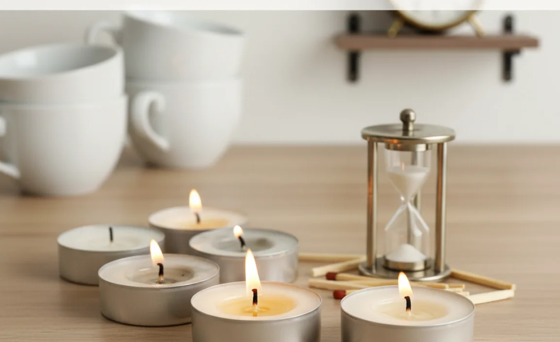 Average Burn Time of Tea Light Candles