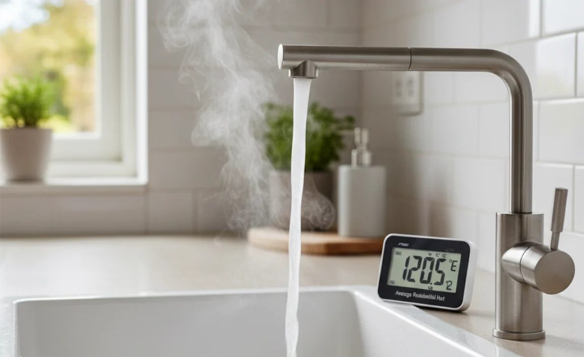 Average Temperature Ranges for Residential Sinks