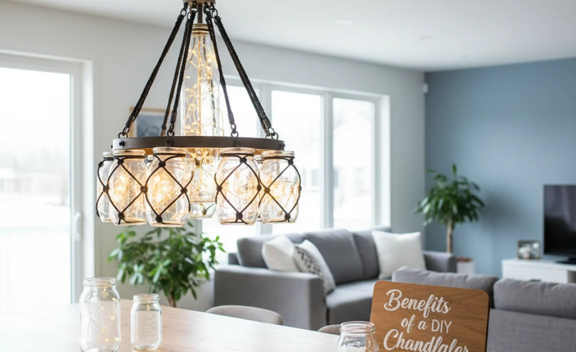 Benefits of a DIY Chandelier