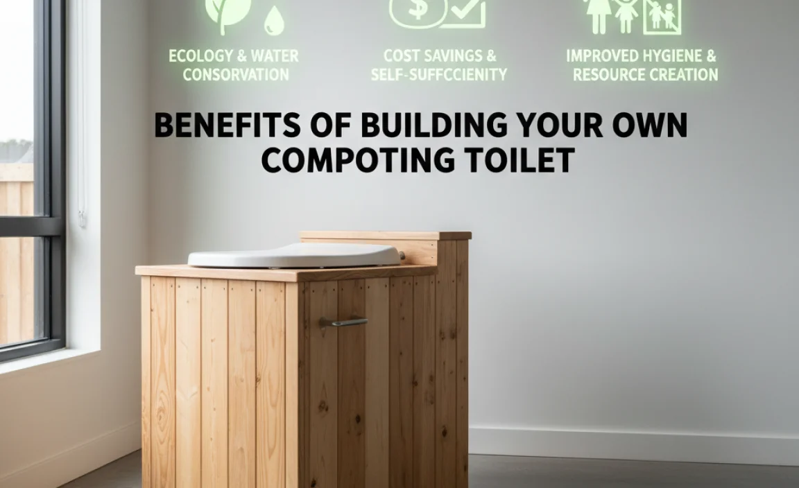 Benefits of Building Your Own Composting Toilet