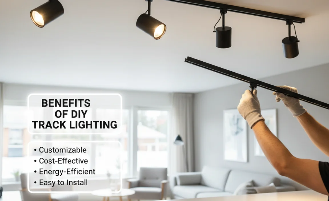 Benefits of DIY Track Lighting