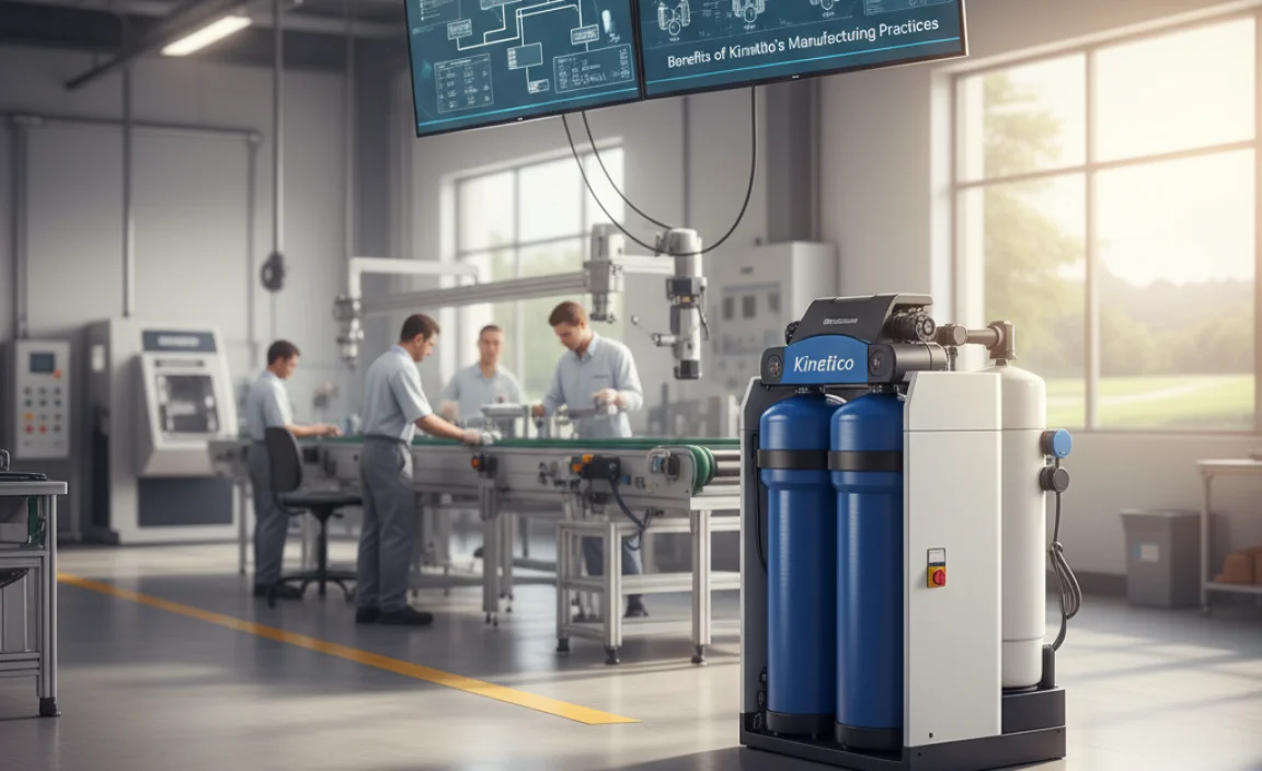 Benefits of Kinetico’s Manufacturing Practices