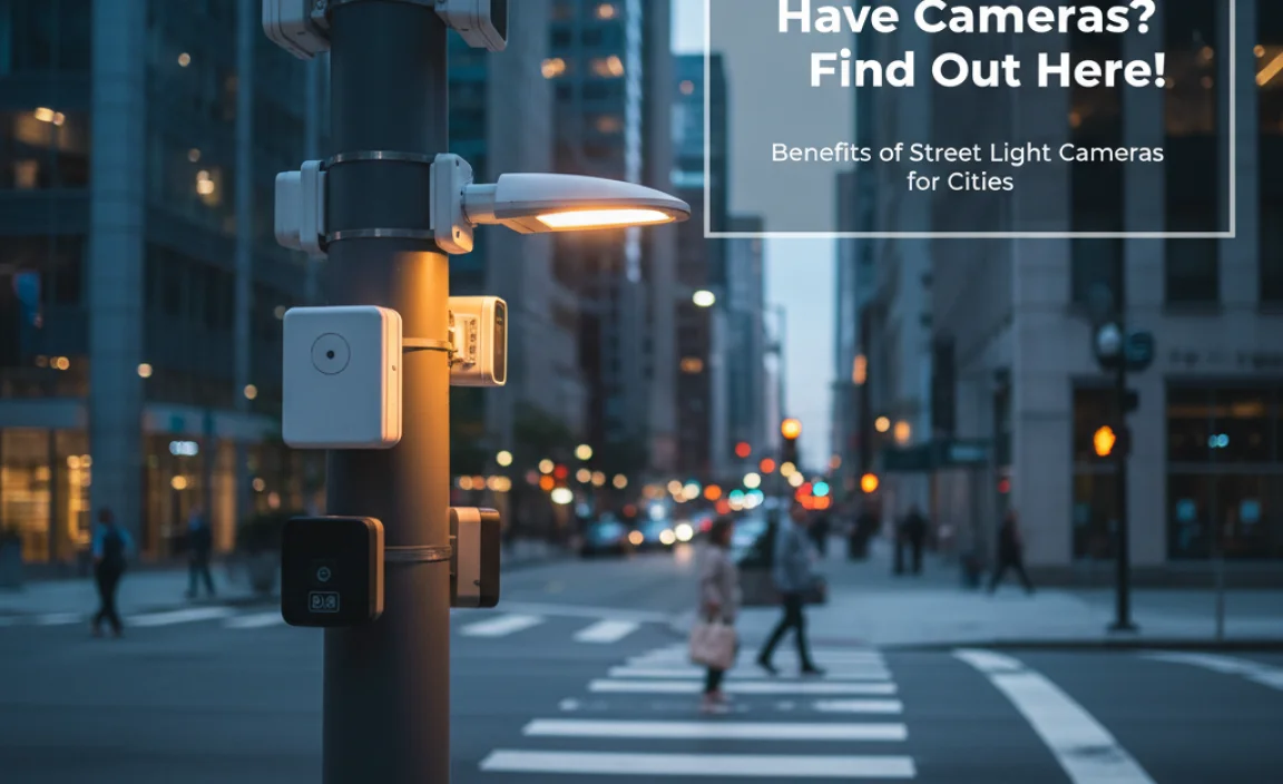Benefits of Street Light Cameras for Cities