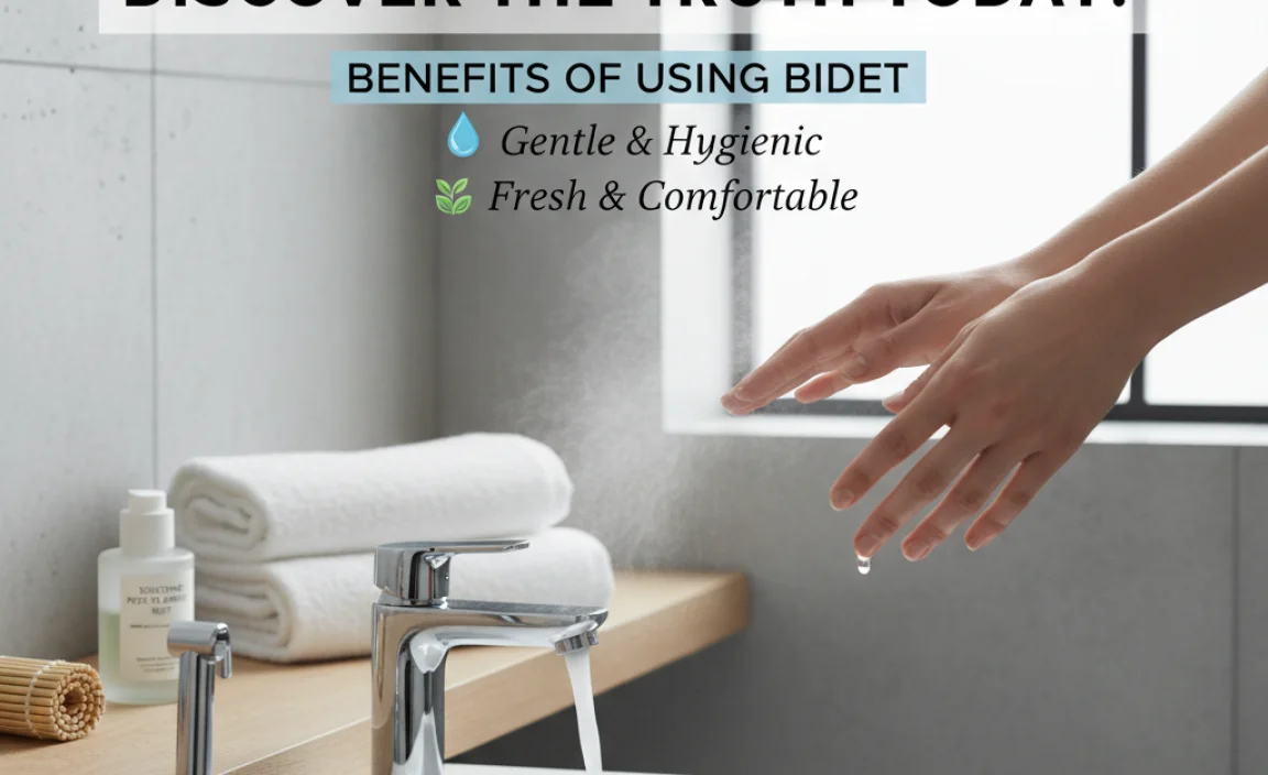 Benefits of Using a Bidet