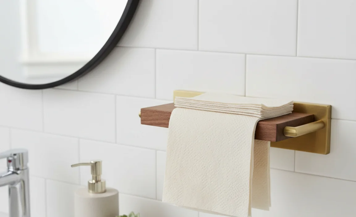Benefits of Using a Hand Paper Towel Holder