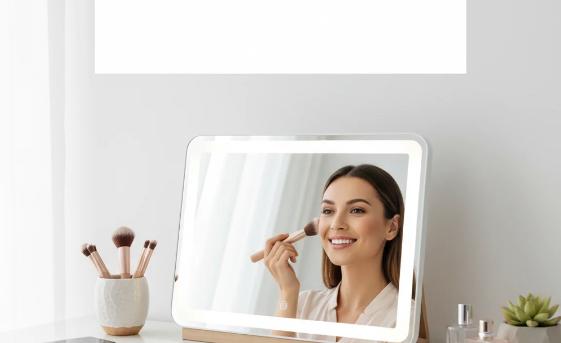 Benefits of Using a Mirror with Lights