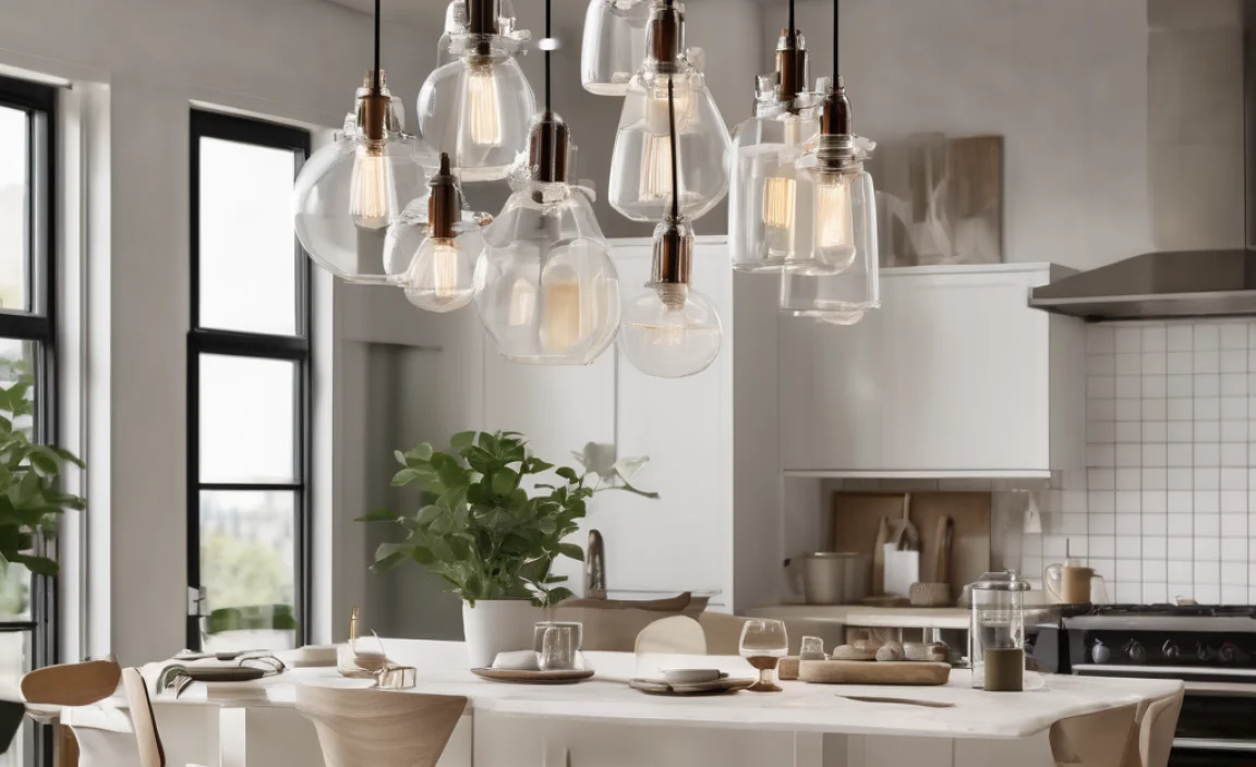 Benefits of Using Cluster Pendant Lights in the Kitchen
