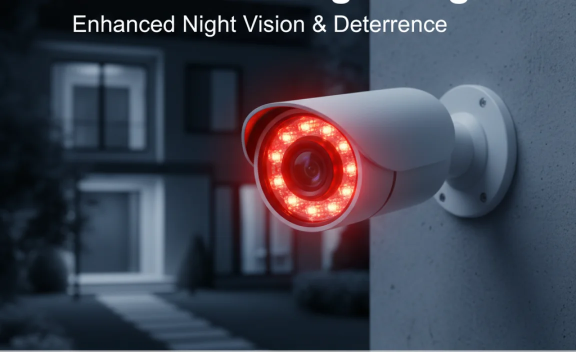 Benefits of Using IR Lights in Security Cameras