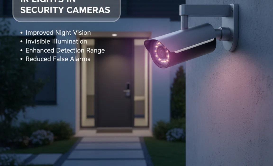Benefits of Using IR Lights in Security Cameras