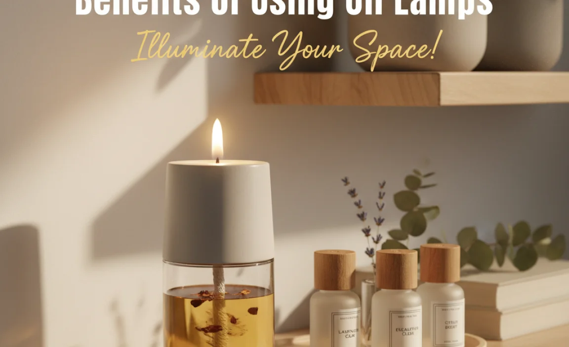 Benefits of Using Oil Lamps
