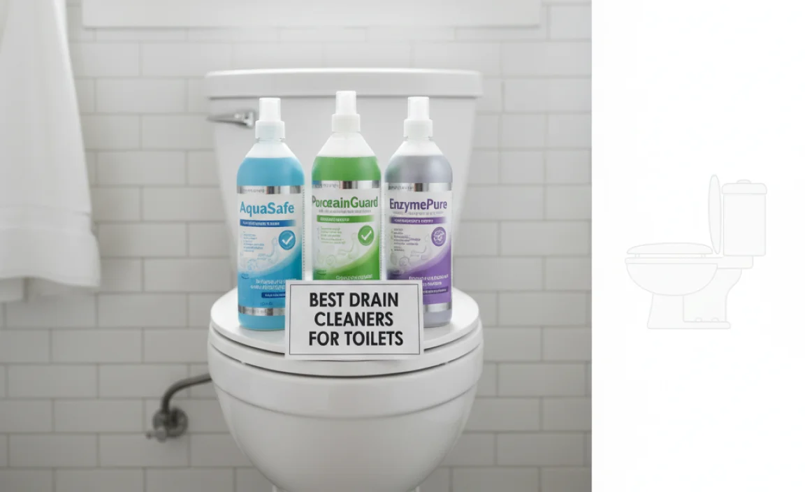 Best Drain Cleaners for Toilets