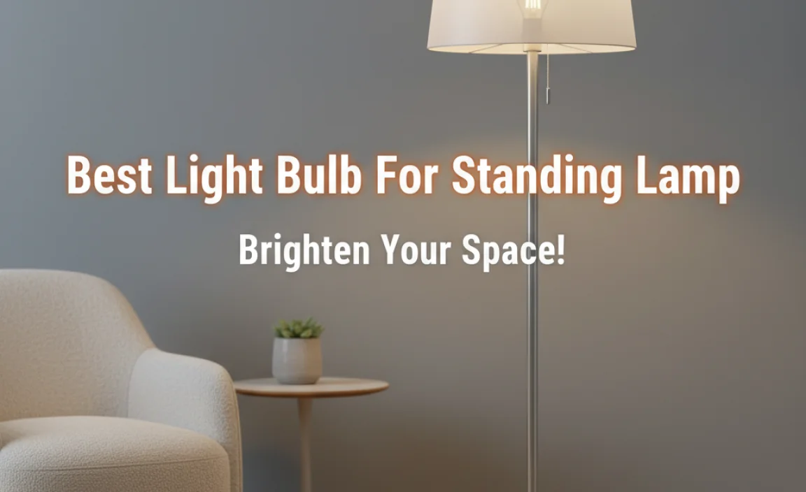 Best Light Bulb For Standing Lamp: Brighten Your Space!