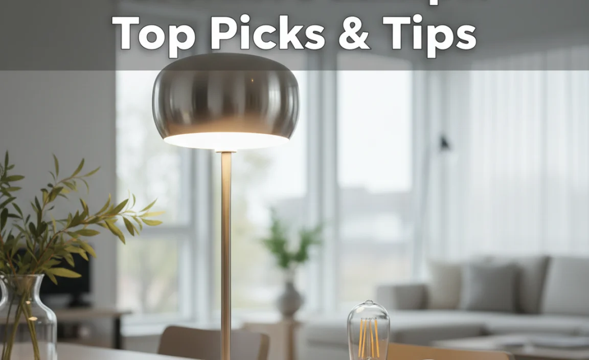 Best Light Bulbs For Torchiere Lamps: Top Picks & Tips