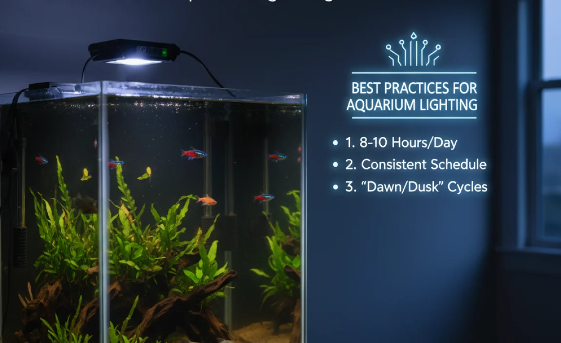 Best Practices for Aquarium Lighting