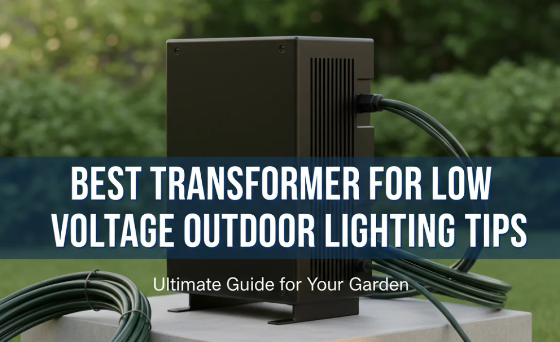 Best Transformer For Low Voltage Outdoor Lighting Tips